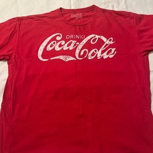 Red Coca Cola T-shirt Vintage